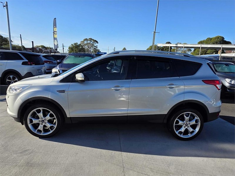 2016 Ford Kuga TF MY16.5 Titanium PwrShift AWD Silver 6 Speed Sports Automatic Dual Clutch Wagon62938584070018113