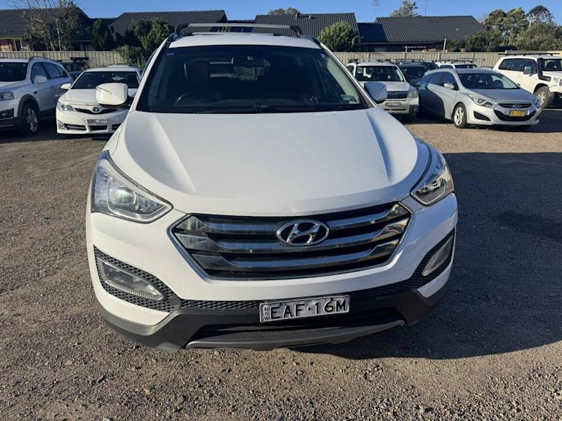 2016 Hyundai Santa Fe DM3 MY16 Active White 6 Speed Sports Automatic Wagon62933714780675114