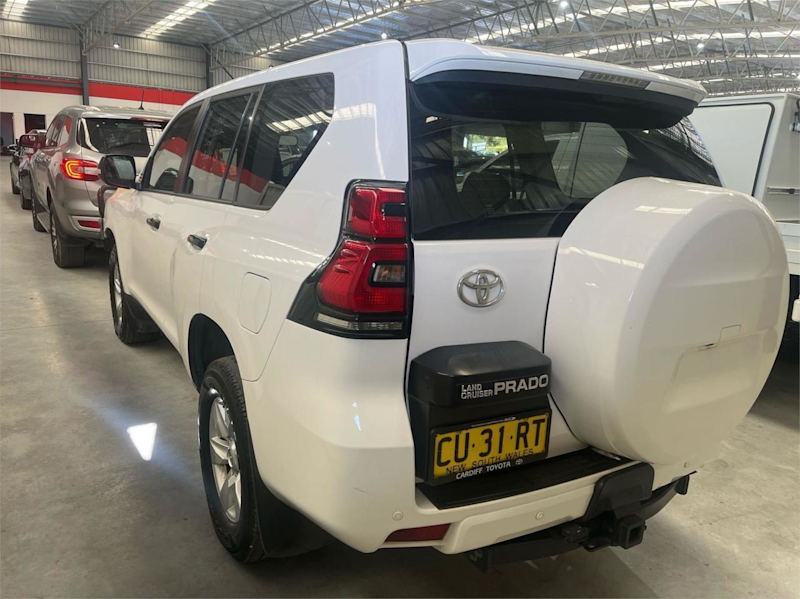 2019 Toyota Landcruiser Prado GDJ150R GX White 6 Speed Sports Automatic Wagon62933708855553113
