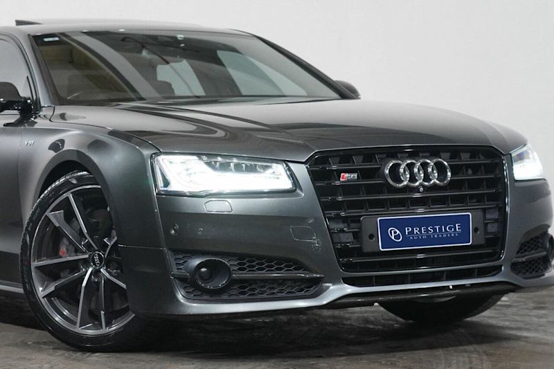 2017 Audi S8 4H MY18 4.0 TFSI Quattro Plus Grey 8 Speed Automatic Tiptronic Sedan62934708288001111