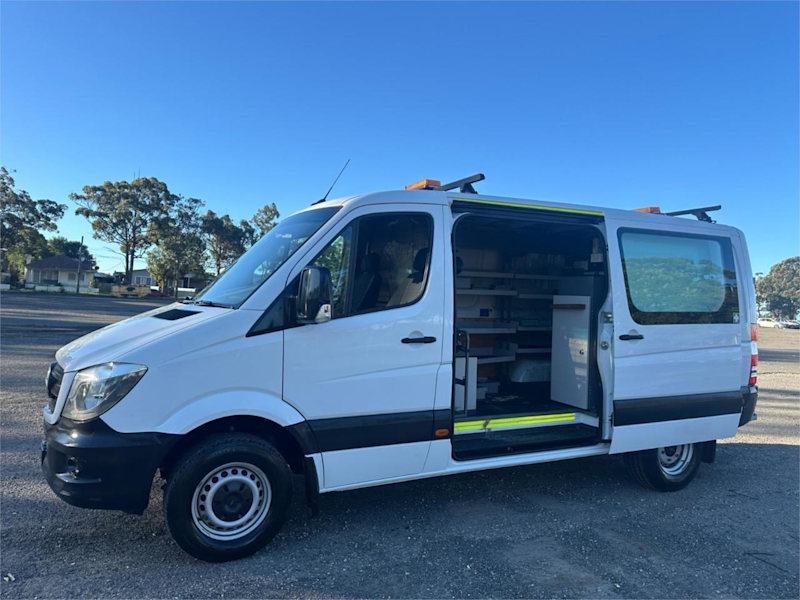 2017 Mercedes-Benz Sprinter NCV3 416CDI Low Roof MWB 7G-Tronic White 7 Speed Sports Automatic Van62933707519746114