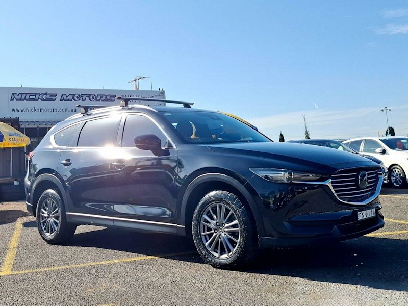 2018 Mazda CX-8 KG4W2A Sport SKYACTIV-Drive i-ACTIV AWD Black 6 Speed Sports Automatic Wagon62882771049473110