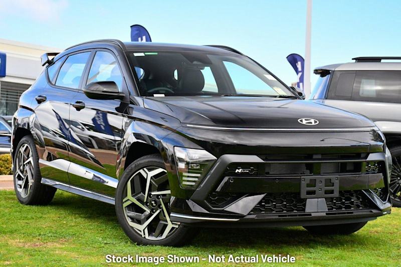 2024 Hyundai Kona SX2.V2 MY25 N Line 2WD Black 1 Speed Constant Variable Wagon62933712733699110