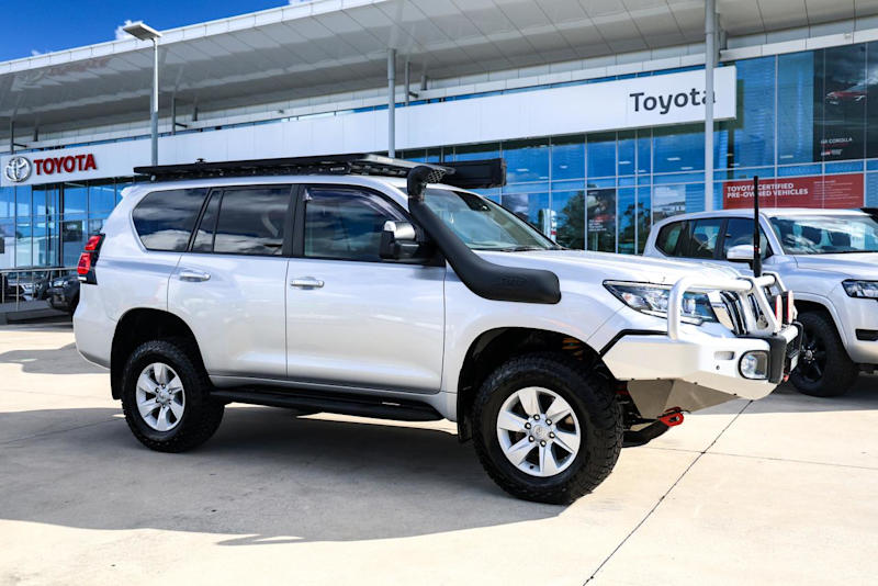 2018 Toyota Landcruiser Prado GDJ150R GXL Silver Pearl 6 Speed Sports Automatic Wagon62933708654082112