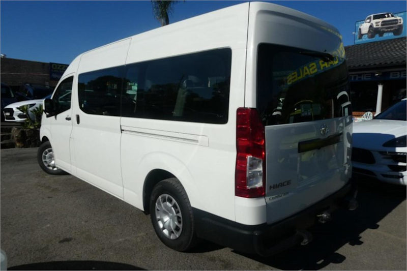 2019 Toyota HiAce KDH223R MY16 Commuter (12 Seats) White 4 Speed Automatic Bus62933710418946112