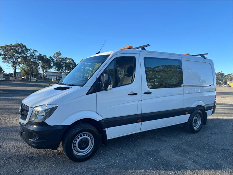 2017 Mercedes-Benz Sprinter NCV3 416CDI Low Roof MWB 7G-Tronic White 7 Speed Sports Automatic Van629337075197461122