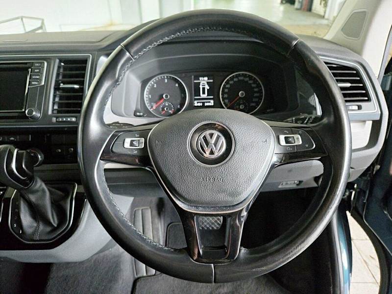 2019 Volkswagen Multivan T6 MY19 Comfortline TDI340 Green 7 Speed Auto Direct Shift Wagon62932713514499114