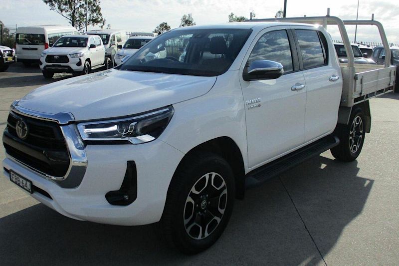 2023 Toyota Hilux GUN126R SR5 Glacier White Automatic Cab Chassis62937624887809111