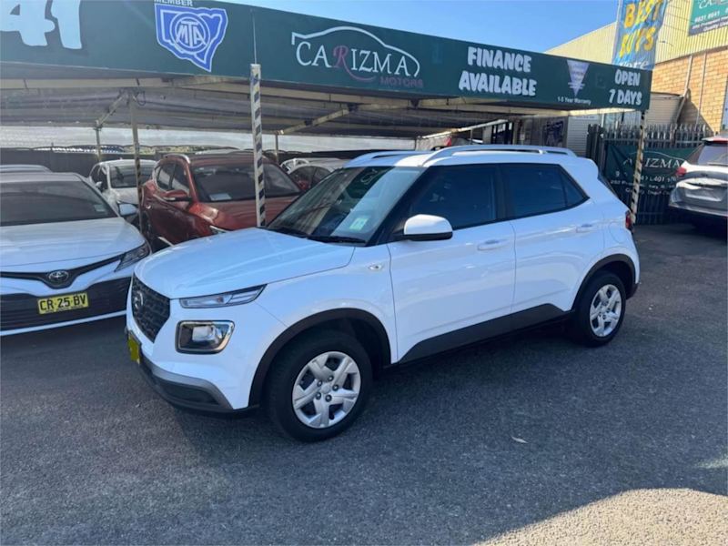 2021 Hyundai Venue QX.V3 MY21 White 6 Speed Automatic Wagon628827733191691112