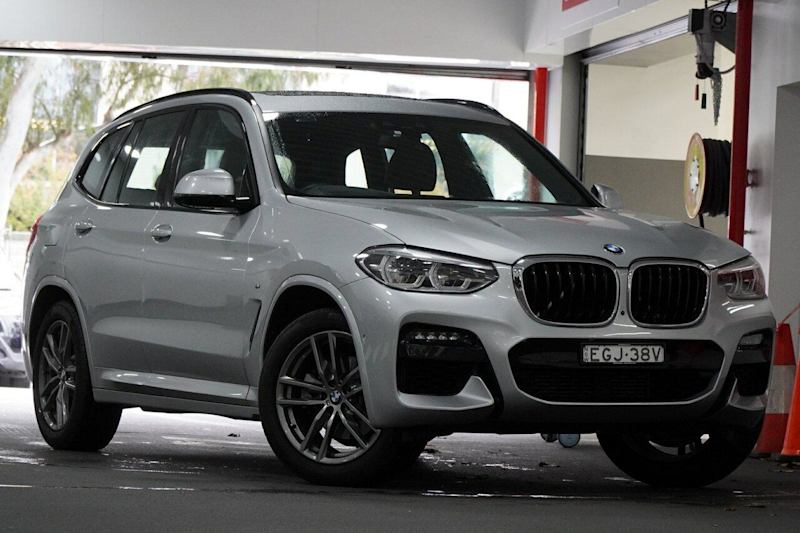2019 BMW X3 G01 MY18.5 sDrive20i Glacier Silver 8 Speed Automatic Wagon62933710077571110