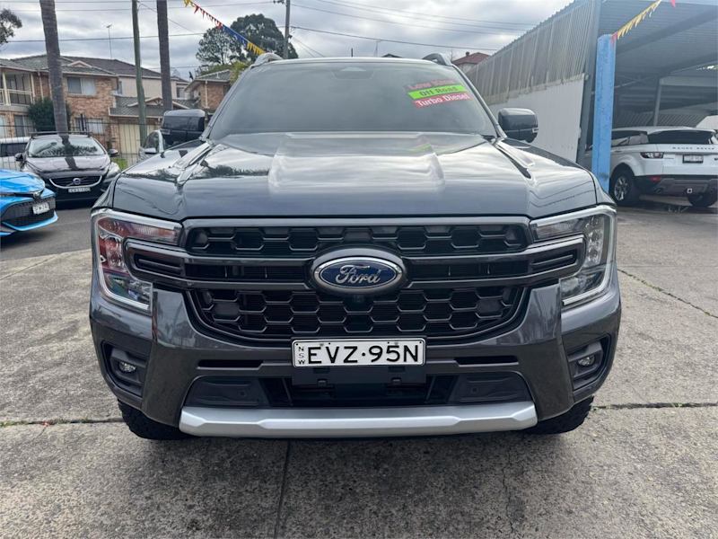 2022 Ford Ranger PY 2022MY Wildtrak FullTime 4WD DR Grey 10 Speed Sports Automatic Dual Cab62934701102849111