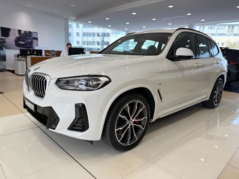 2022 BMW X3 G01 LCI xDrive30d Steptronic M Sport Alpine White 8 Speed Sports Automatic Wagon62932714628097112