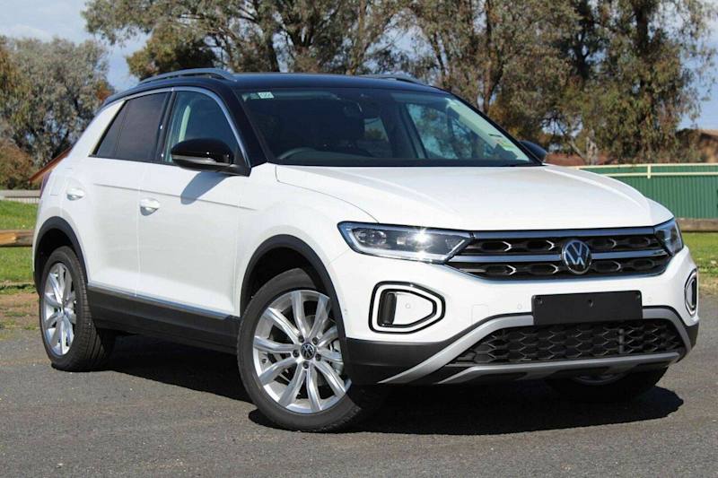 2025 Volkswagen T-ROC D11 MY25 110TSI Style Pure White 8 Speed Sports Automatic Wagon62936656736002111