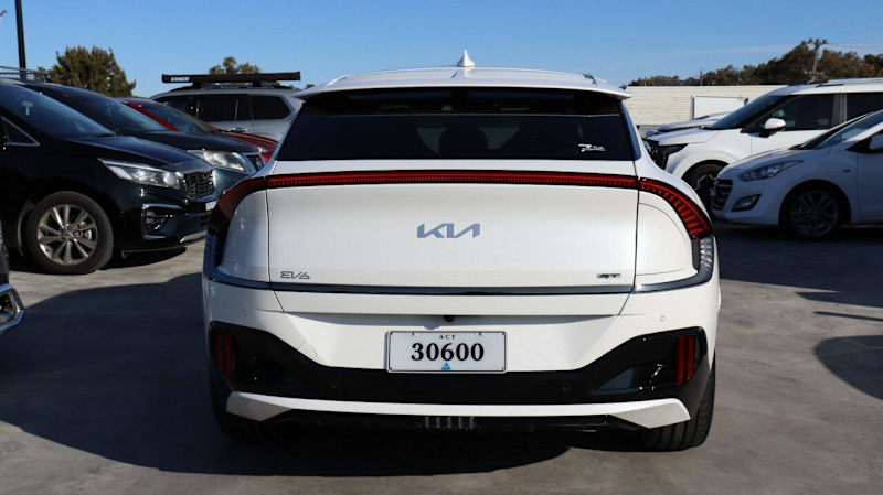 2023 Kia EV6 CV MY23 GT AWD Snow White Pearl 1 Speed Reduction Gear Wagon62937624410753114