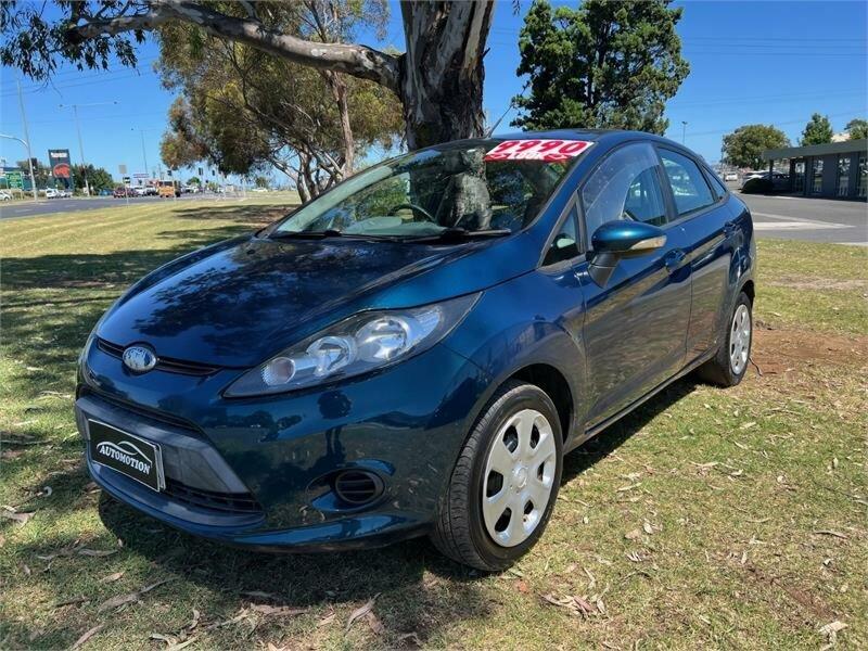 2010 Ford Fiesta WT LX Blue 6 Speed Automatic Sedan62937623525634111