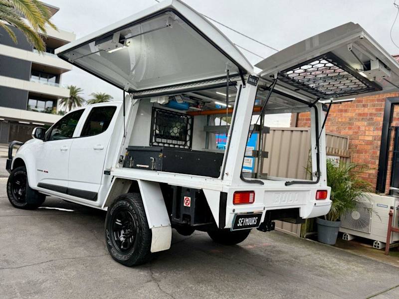 2018 Holden Colorado LS (4x4) RG MY19 White 6 Speed Automatic Crew C/Chas62882734394882112