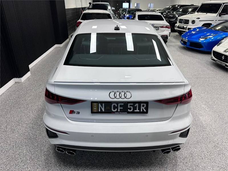 2021 Audi S3 8Y GY MY22 S Tronic Quattro White 7 Speed Sports Automatic Dual Clutch Sedan62933705529090113