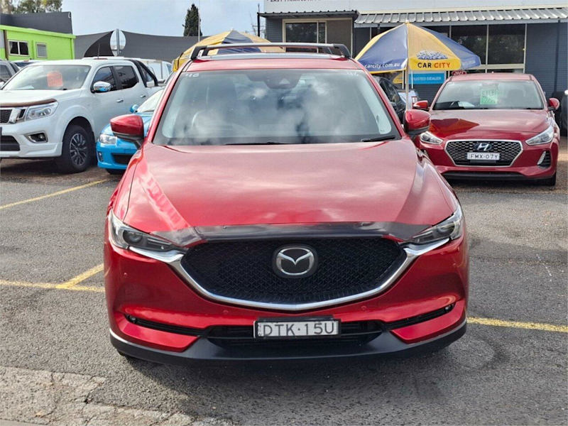 2017 Mazda CX-5 KF4W2A Akera SKYACTIV-Drive i-ACTIV AWD Red 6 Speed Sports Automatic Wagon62882766899971111