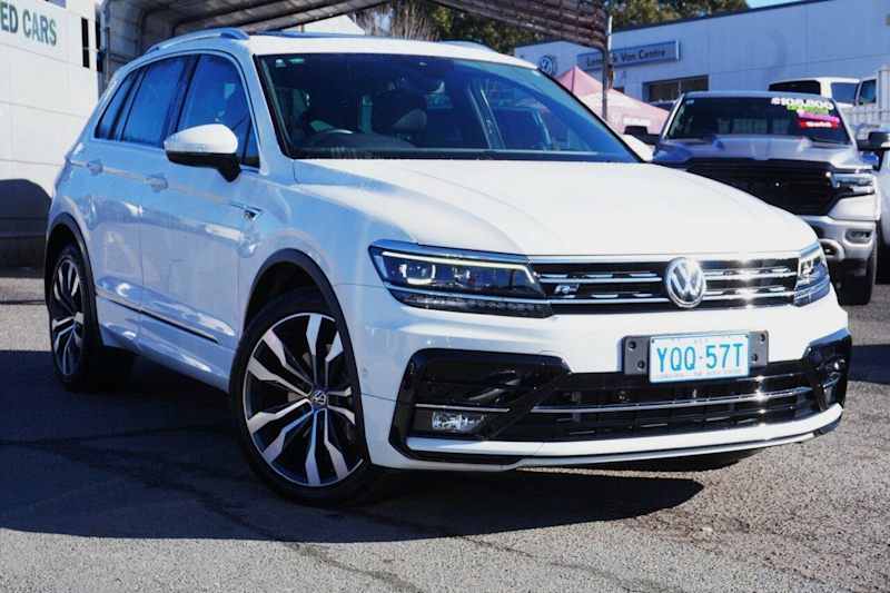 2017 Volkswagen Tiguan 5N MY18 162TSI DSG 4MOTION Highline Pure White 7 Speed62935686784386111