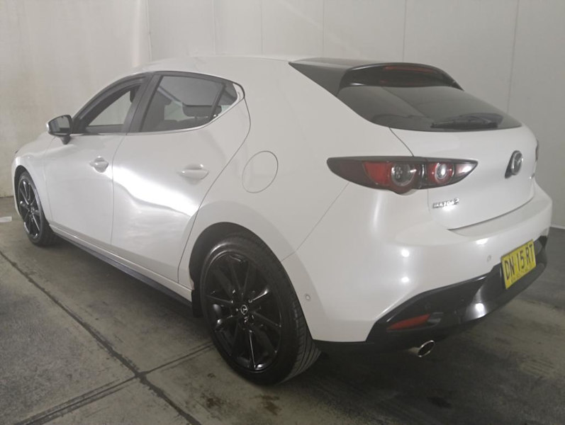2020 Mazda 3 BP2H7A G20 SKYACTIV-Drive Pure White 6 Speed Sports Automatic Hatchback62934707520386113