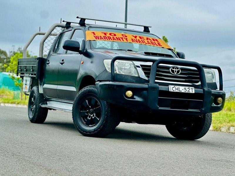2012 Toyota Hilux KUN26R MY12 SR (4x4) Blue 5 Speed Manual Dual Cab Chassis62885350325250111