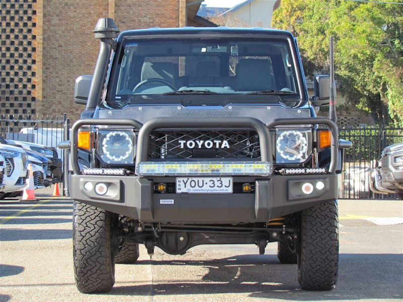 2024 Toyota Landcruiser 70 Series Gdjl76R LC76 GXL + Diff Locks Eclipse Black 6 Speed Automatic62935689413506111