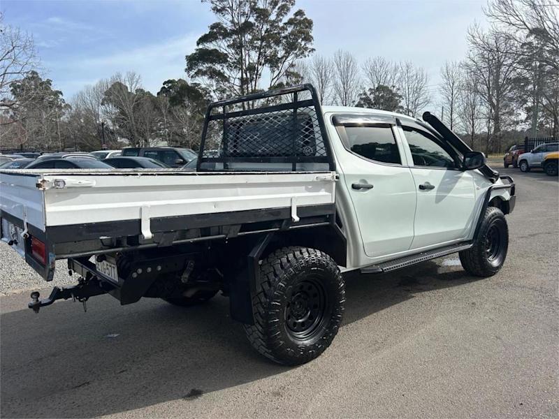 2016 Mitsubishi Triton MQ MY16 GLX Double Cab White 5 Speed Sports Automatic Utility62934700168450114
