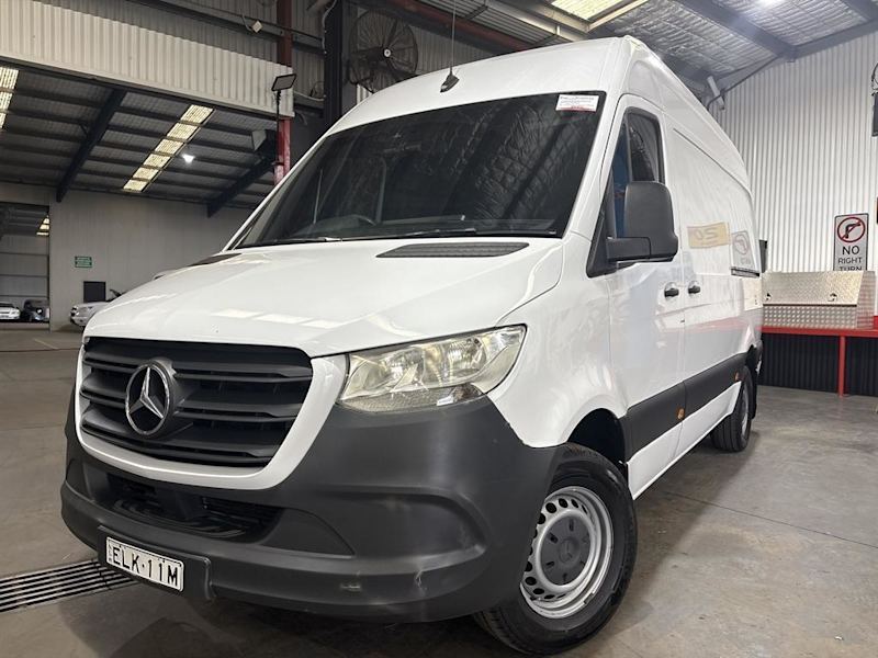 2021 Mercedes-Benz Sprinter LWB 314 CDI VS30 MWB FWD White 7 Speed Automatic Van62934705153794110