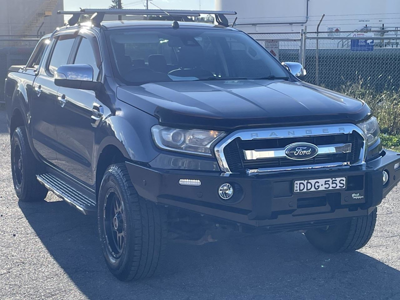 2016 Ford Ranger PX MkII XLT Double Cab Grey 6 Speed Manual Double Cab62932713227905111