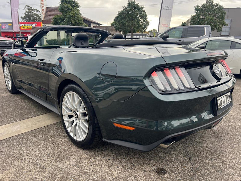 2016 Ford Mustang FM GT SelectShift Green 6 Speed Sports Automatic Convertible62934695475202113