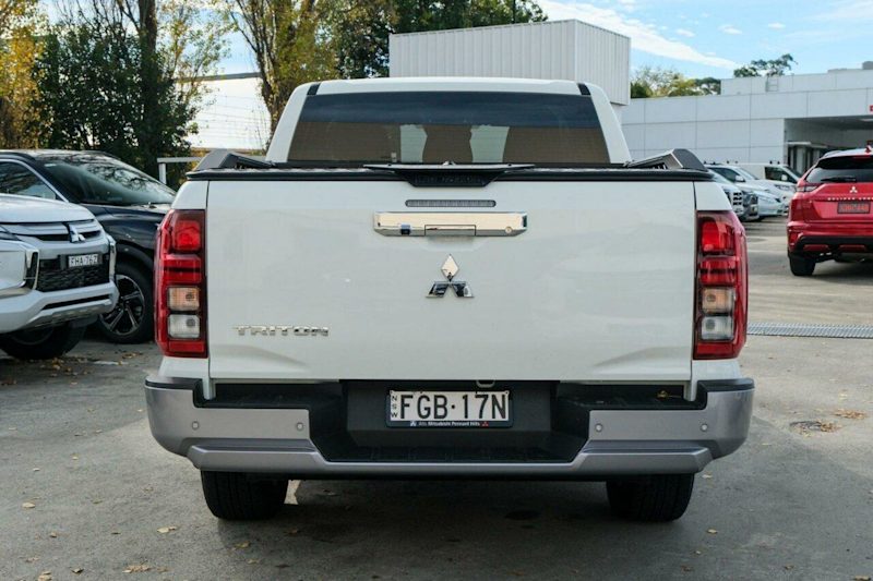 2023 Mitsubishi Triton MV MY24 GLS Pick-up Double Cab 4x4 White 6 Speed Sports Automatic Utility62934707583617112