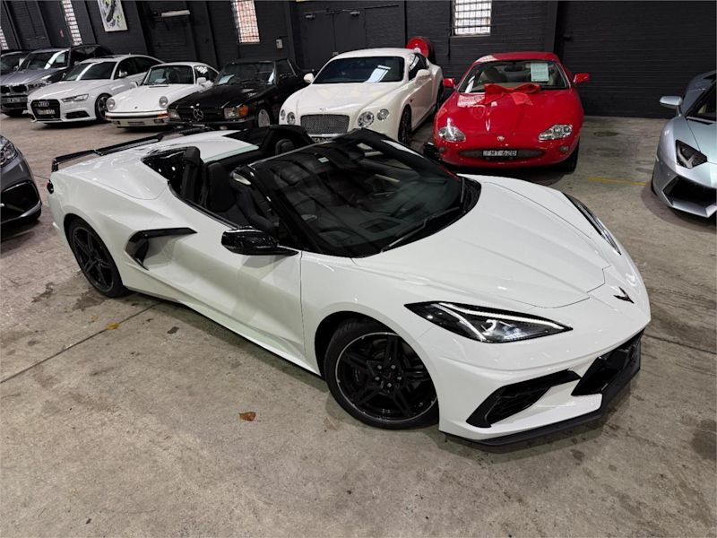 2024 Chevrolet Corvette C8 MY25 Stingray DCT 2LT White 8 Speed Sports Automatic Dual Clutch62882733192577112