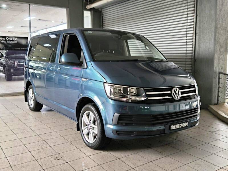 2019 Volkswagen Multivan T6 MY19 Comfortline TDI340 Green 7 Speed Auto Direct Shift Wagon62932713514499111