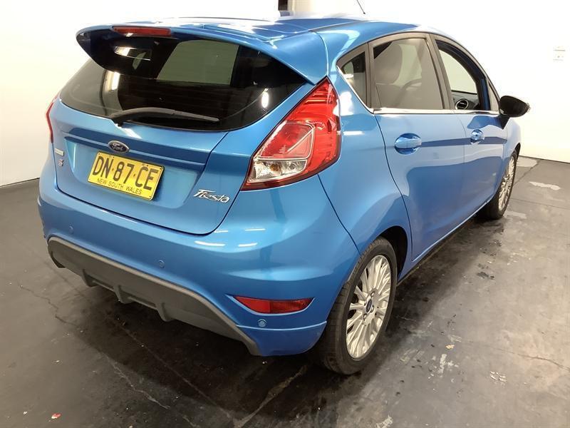 2013 Ford Fiesta WZ Sport Blue 6 Speed Automatic Hatchback62935687986562113