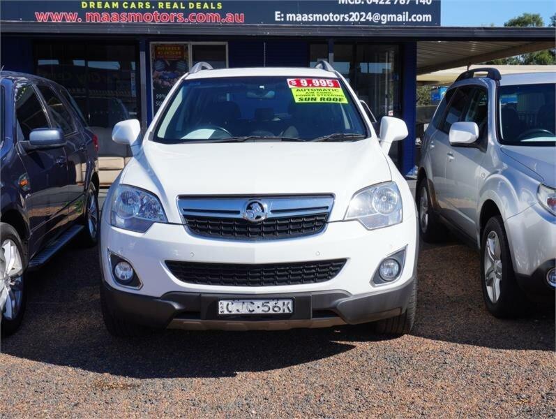 2012 Holden Captiva CG MY12 5 (FWD) White 6 Speed Automatic Wagon62882733255938111