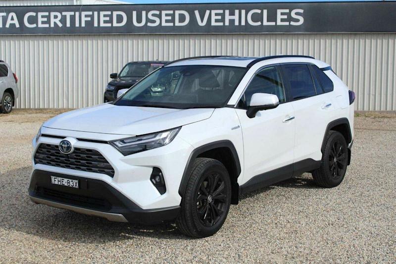2023 Toyota RAV4 Axah52R Cruiser 2WD Frosted White 6 Speed Constant Variable Wagon Hybrid62936657568386112