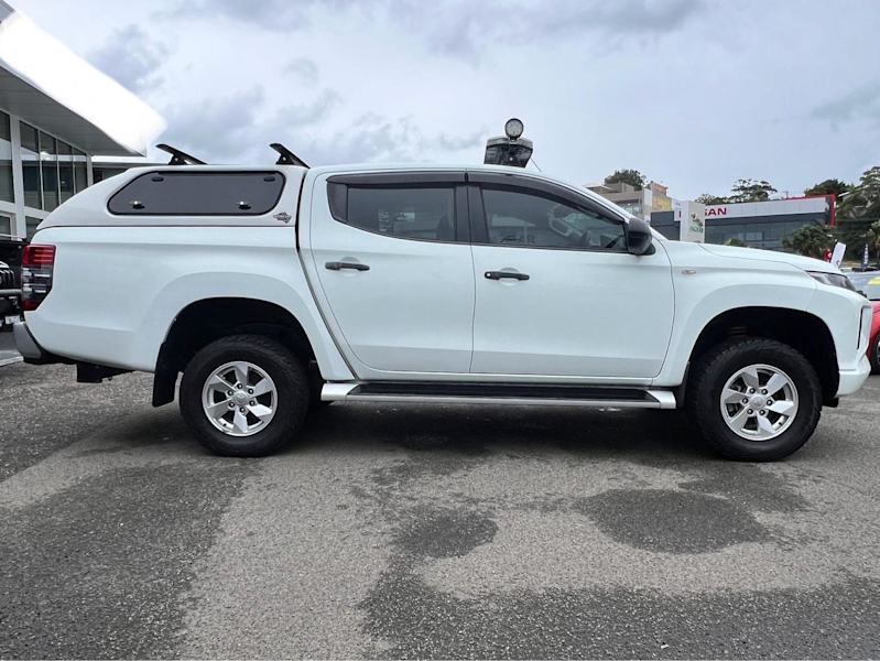 2018 Mitsubishi Triton MR MY19 GLX+ Double Cab White 6 Speed Sports Automatic Utility62934708313473114