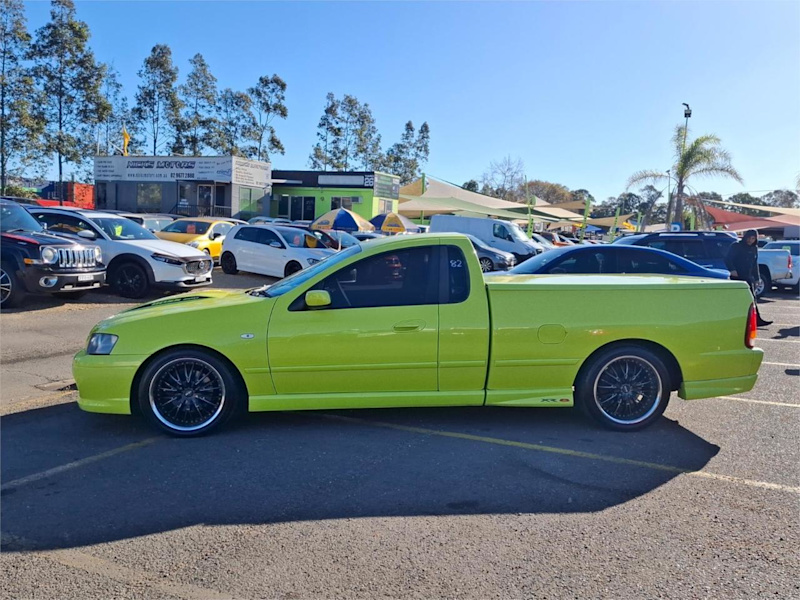 2004 Ford Falcon BA XR8 Ute Super Cab Citric Acid 4 Speed Sports Automatic Utility62935687881603113