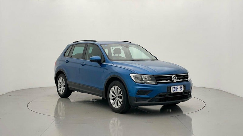 2017 Volkswagen Tiguan 5NA MY18 110 TSI Trendline Blue 6 Speed Direct Shift Wagon62933714969730110