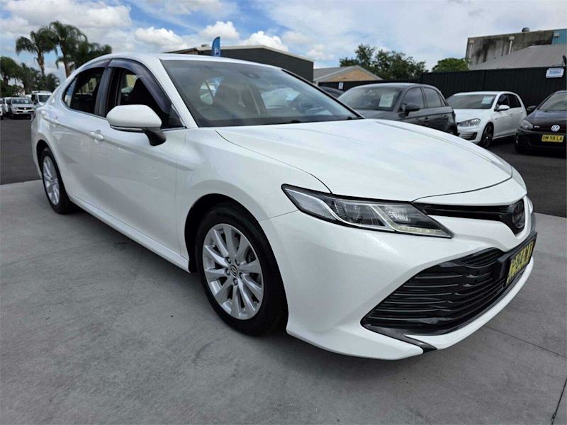 2018 Toyota Camry ASV70R Ascent White 6 Speed Sports Automatic Sedan62934703071235110