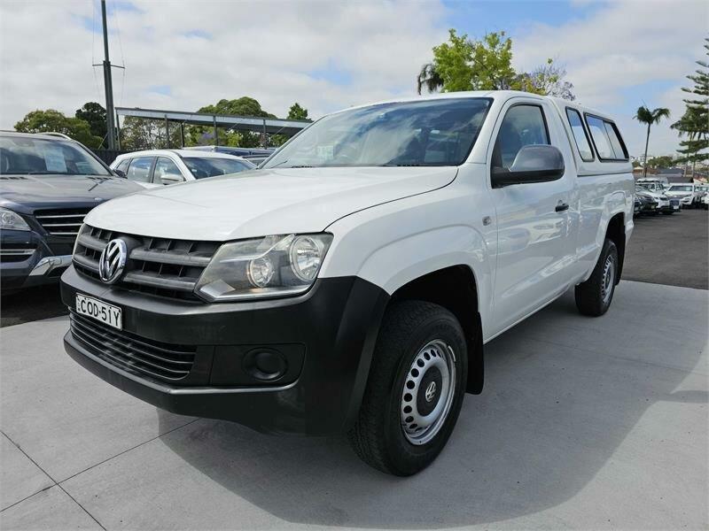 2013 Volkswagen Amarok 2H MY14 TSI300 4x2 White 6 Speed Manual Utility62935693480066112