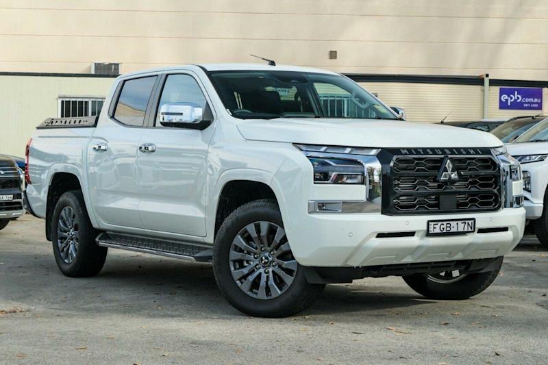 2023 Mitsubishi Triton MV MY24 GLS Pick-up Double Cab 4x4 White 6 Speed Sports Automatic Utility62934707583617110