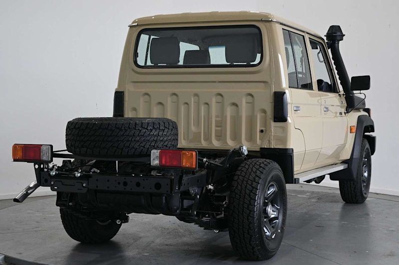 2023 Toyota Landcruiser VDJ79R GXL Sandy Taupe Manual Cab Chassis62936658343811113