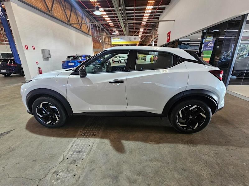 2024 Nissan Juke F16 MY24 ST+ DCT 2WD Pearl White 7 Speed Sports Automatic Dual Clutch Hatchback62882767220355113