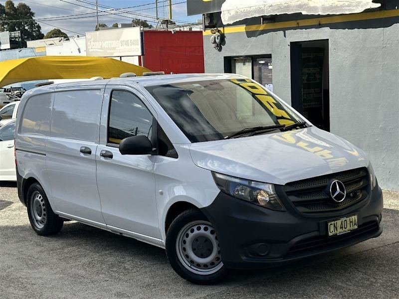 2017 Mercedes-Benz Vito 447 116 BlueTEC SWB White 7 Speed Automatic Van62935693288066113
