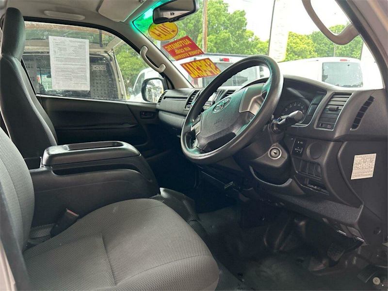 2014 Toyota HiAce TRH201R MY12 Upgrade LWB Silver, Chrome 4 Speed Automatic Van62932714276995112