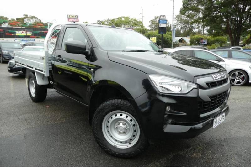 2022 Isuzu D-MAX RG MY22 SX (4x4) Black 6 Speed Manual Cab Chassis62882767054851110