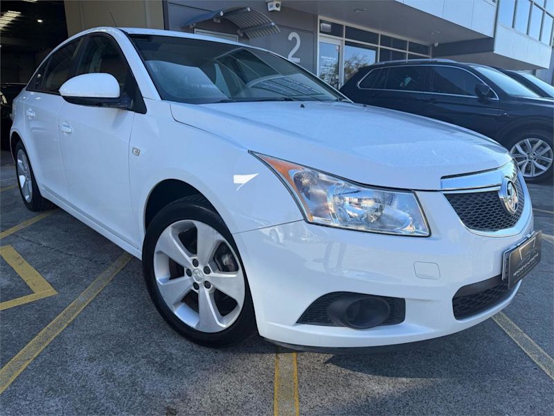 2012 Holden Cruze JH MY12 CD White 6 Speed Automatic Sedan629347037968661123