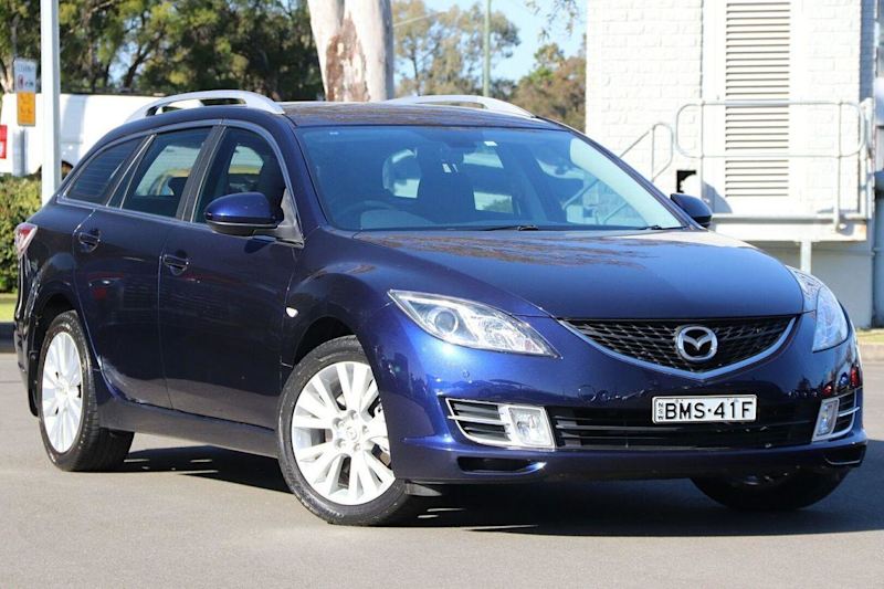 2010 Mazda 6 GH1051 MY09 Classic Blue 5 Speed Sports Automatic Wagon62933714061058110