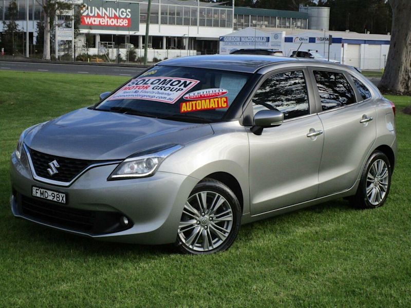 2016 Suzuki Baleno GLX Turbo Grey Metallic 6 Speed Automatic Hatchback62933706248322111